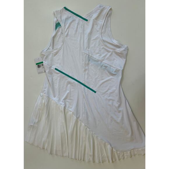 Nike Court Tennis Dress Dri-Fit Pleated Ruffle White DD8710-100 Women's Size XL - Picture 11 of 16